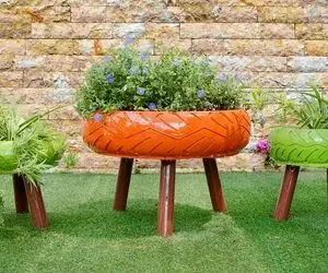 ایده های خلاقانه؛ اگه باغچه خونت کوچیکه اینجوری دیزاینش کن واسه چیدمان تراس هم عالیه