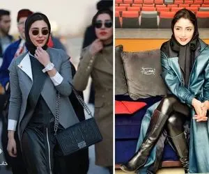 وقتی هستی مهدوی فر استایل میزنه های لِول طووور؛ مثل خانوم ملکه فرش قرمز شو!