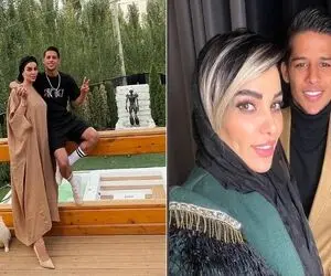 وقتی "زن مهدی قایدی" دبی شده حیاط خلوتش ولی توش ناخن کار پیدا نمیکنه!