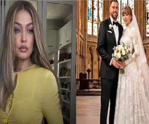 درخشش جیجی حدید در شام پیش از عروسی تیلور سوئیفت با جبروت الماس های برند حسن‌زاده