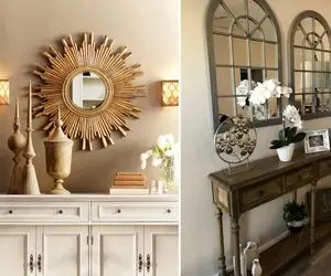 چیدمان میز کنسول برای عید / فامیل تا این سلیقه رو ببینه کل نوروز ازت تعریف میکنه