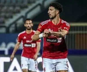 (عکس) شادی گل مهاجم تیم الاهلی مصر به یاد شهید یحیی سنوار