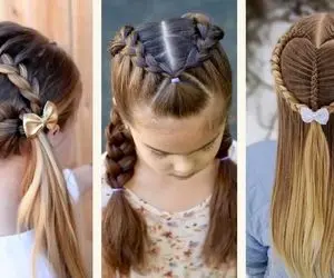 ایده های بافت مو دخترونه و بچه گانه جدید و مد؛ راحت و شیک با تنوع بالا برا هر سلیقه