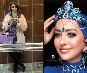 ذوق زدگی سرشار نفیسه روشن وقتی پاش رسیده دبی برا تاب بازی / چه ستینگ بازه قهاریه ایول