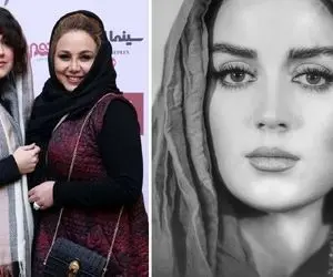 آرایش عجیب "افسانه پاکرو" انگاری یکی با مشت کوبیده تو فِیس خانوم؛ چشاش جادوگره لامصب!