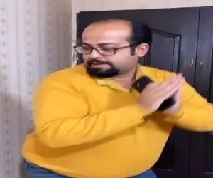 آواز شادانه؛ زن آقا کنارش پیر نمیشه هیچ سنش رو دنده عقب میزنه رقصش خستگی در کنه