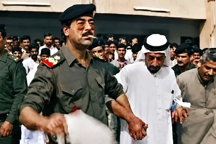 آواز محلی؛ رقص صدام حسین تو عروسی عزیزانش؛ کی باور میکنه