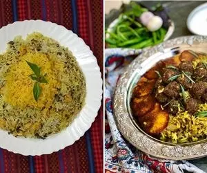 طرز تهیه ریحان پلو با گوشت چرخ کرده / یه قاطی پلوی همه چی تموم که مزه بهشت میده