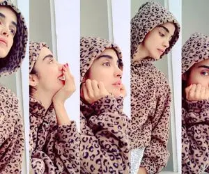 دلبری خانم بازیگر ریز نقش با لبخند زیبا و لاک قرمزش! +عکس