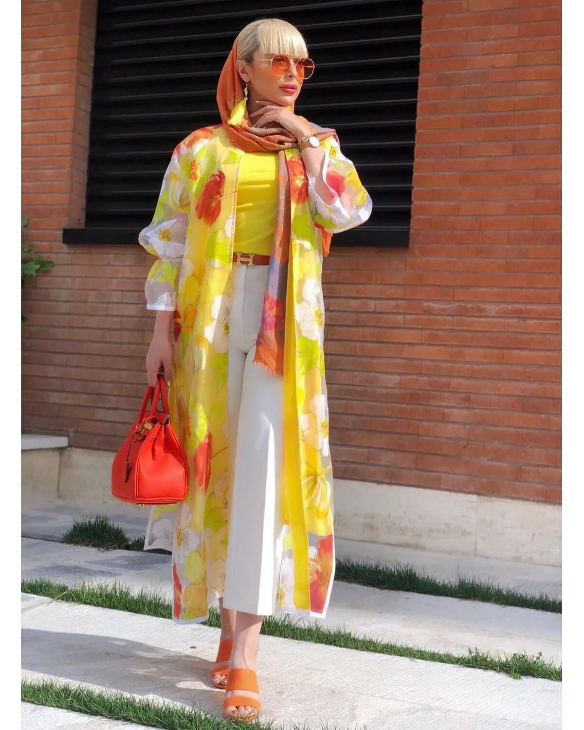 چطور نارنجی بپوشیم