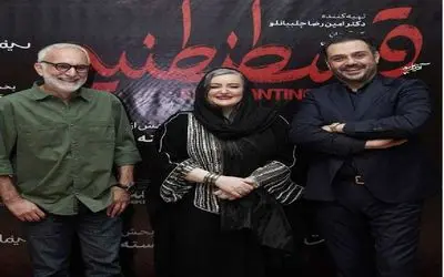 سکانس خندان/ بنفشه خواه با شکلک ادای نعیمه رو بهتر از خودش در آورد/بالا و پایین میپره