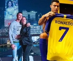 وقتی لباس باز و کوتاه زنِ رونالدو تو عربستان دردسر شد!