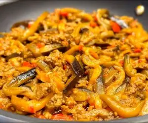 آموزش آشپزی؛ یه غذای متفاوت با بادمجان و گوشت چرخ کرده به سبک ایتالیایی ها
