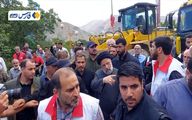 حضور رئیس جمهور در مناطق سیل‌زده فیروزکوه