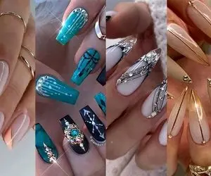 مدل های طراحی ناخن 2025؛ طرح های جذاب برا اونا که میخوان لاکشون شیک بودنشونو داد بزنه