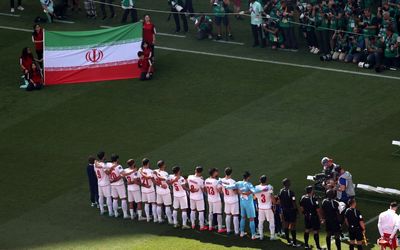 (عکس) واکنش وزیر ورزش به برد تاریخی تیم ملی ایران