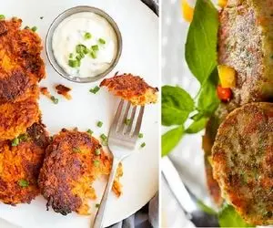 طرز تهیه کوکو مخلوط سبزیجات / یه کوکوی ترد و خوشمزه که رودست نداره