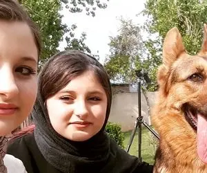 عکس جدید سارا و نیکا دو خواهر دو قلو در استخر!