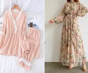لباس تو خونه برای تازه عروس / دقت کن حتی اگه یه بچه هم بغلت باشه با اینا نو عروس میشی