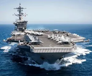 جنگ افزار معاند /  ناو هواپیمابر دریایی تریلیون دلاری که دنیا را متحول کرد