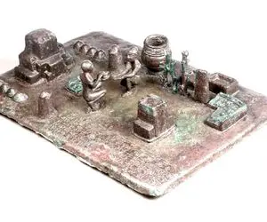 فلزنگاره نیایش آفتاب؛ اثری که مثل خورشید تاریخ ایران را روشن می‌کند اما در لوور است