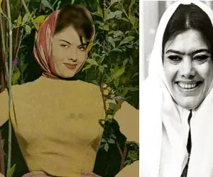 زیبایی خیره کننده فخری خوروش قبل انقلاب / با استایل شیک و جذاب چه رو بورس بود!