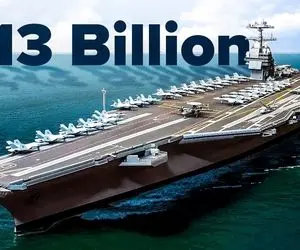 ادوات جنگی؛ ناو های غول پیکر آمریکا که از یک شهر پر امکانات تر است