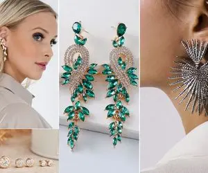 اگه میخوای استایلی داشته باشی که عین الماس بدرخشی با این گوشواره و زیورآلات تاپ خاص شو!