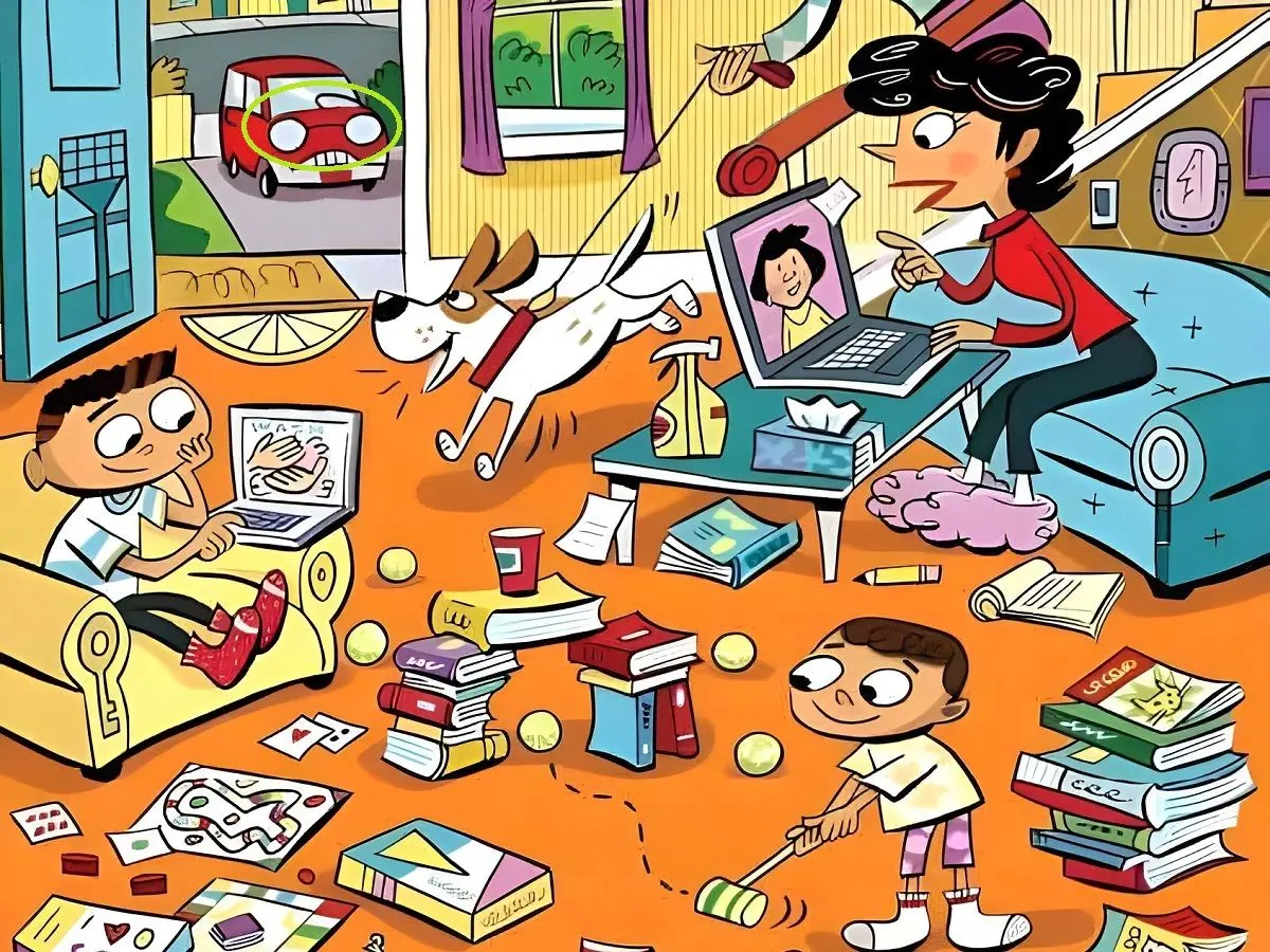 پاسخ-تست-بینایی-یافتن-عینک-طبی-در-خانه