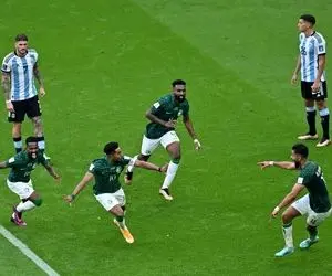 خلاصه بازی آرژانتین 1 - 2 عربستان؛ مدعی قهرمانی آچمز شد!