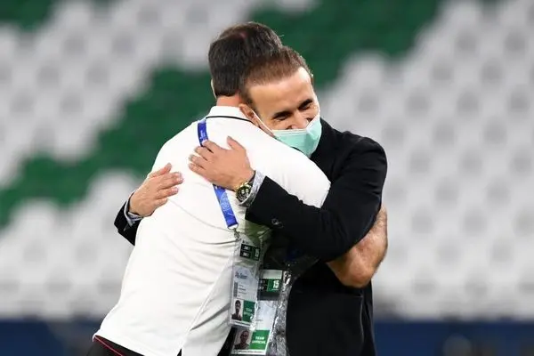 گل محمدی و کریم باقری