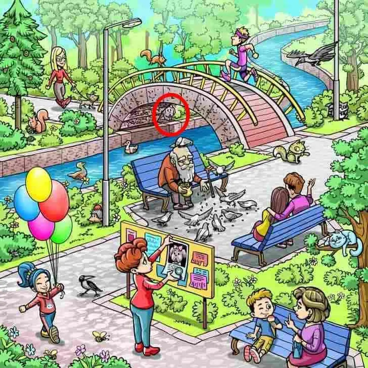 brain teaser find the lost puppy solved-min