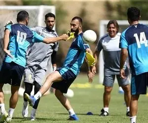 عملکرد حرفه ای ساپینتو در تمرینات پیش فصل استقلال