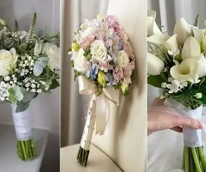 دسته گل های عروس مد 2025؛ تلفیقی از سلیقه مدرن ایرانی و فرنگی که لنگه شونو جایی ندیدی