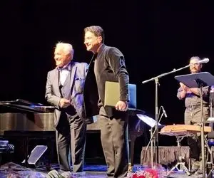 آواز همایونی؛ همایون شجریان تو کنسرتش دلم دیوانه شد خوند سالن مجنون شد