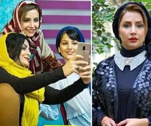 سلفی منشوری و ناجور "شبنم قلی خانی" با رفیقاش؛ خانوما پشت صحنه بهشون بد نگذره!