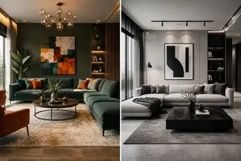 دکوراسیون پذیرایی ۲۵ متری؛ راهکارهایی برای داشتن فضایی شیک و کاربردی