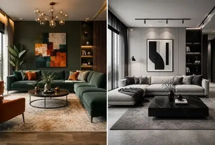 دکوراسیون پذیرایی ۲۵ متری؛ راهکارهایی برای داشتن فضایی شیک و کاربردی