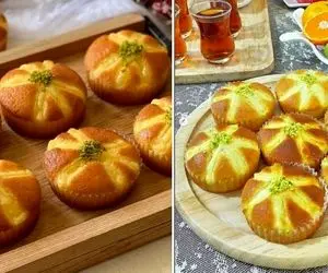 طرز تهیه کاپ کیک کرم دار / یه شیرینی خوشمزه و مجلسی با دستور پخت آسان