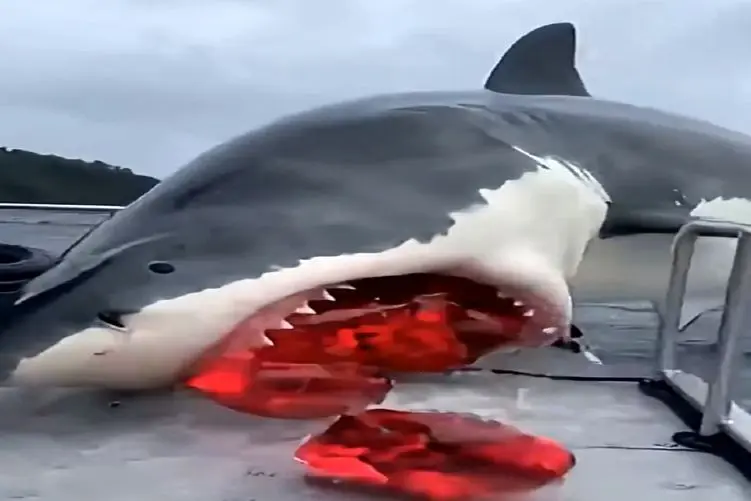 معماری طبیعت؛ کوسه سرمایه دریا رو روی عرشه کشتی بچه پولدارای خوش شانس بالا آوورد