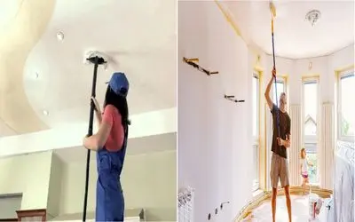 راهکارهای طلایی برای برق انداختن سقف‌ های گچی/ معجزه جوش‌شیرین و سرکه