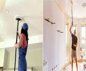 راهکارهای طلایی برای برق انداختن سقف‌ های گچی/ معجزه جوش‌شیرین و سرکه