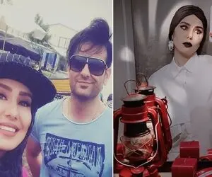ژست فرامرزیِ "شیدا یوسفی" با پرده خونشون پروتزاشو کشوند بالا؛ آرتیست شمایی بقیه اَدان!