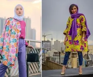 کی گفته مانتو گل گلی ضایع و از مد افتاده؟ اینجوری که میگم بخر و سِت بزن تک شی