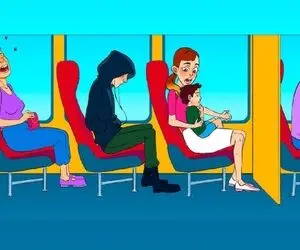 بازی فکری؛ کدام یک از افراد داخل اتوبوس زنده نیست؟