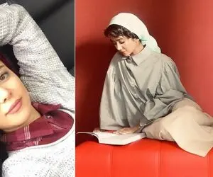 "الناز حبیبی" تو یه لوکیشن شاخ البته بی روسری؛ خانومی فقط یه قهوه دِبش کم داری!