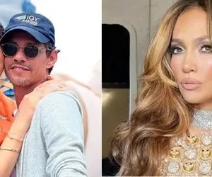 شوهر جنیفر ناصرِ جیرانو کرد تو قوطی با زن گرفتنش؛ سن نوحتو ببینیم یا زن زیادی جَوونتو!