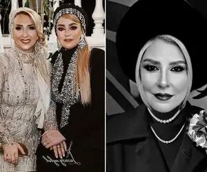 استایل تابستونه "مرجانه گلچین" با مانتو جواهردوزی و صندل پاشنه دار؛ چقدرم که چروک!