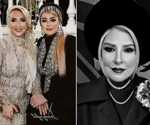 استایل تابستونه "مرجانه گلچین" با مانتو جواهردوزی و صندل پاشنه دار؛ چقدرم که چروک!