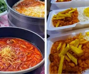 طرز تهیه پلو و خورش قیمه نذری برای 200 نفر / نذرت رو با بهترین دستور پخت ادا کن